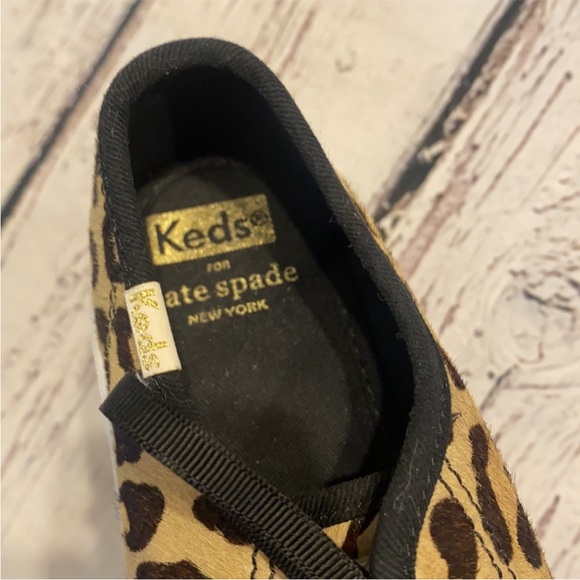 kate spade Leopard Print Sneakers NWOT - Picture 6 of 10